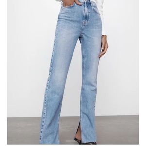Zara flare jeans